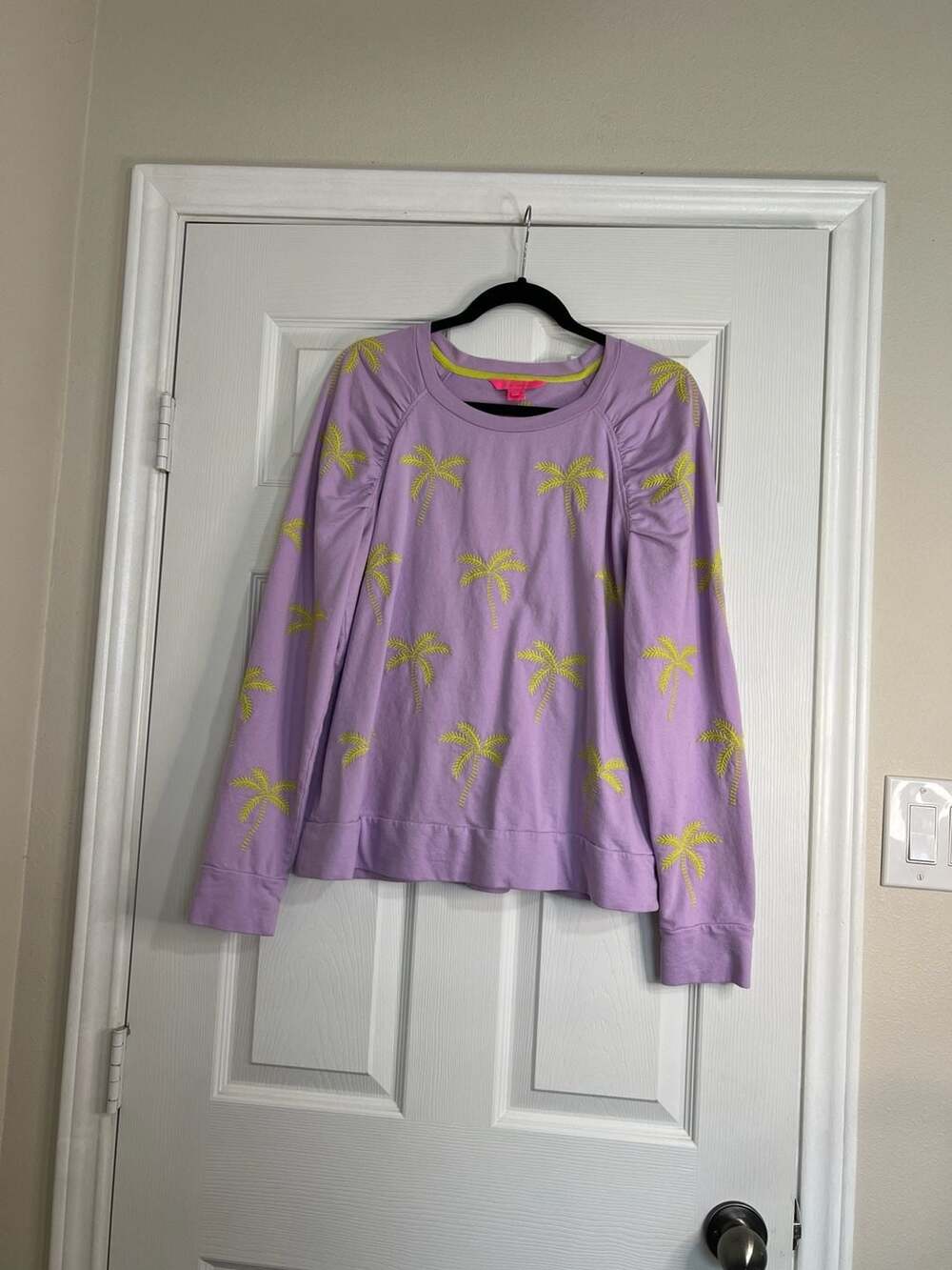 Lilly Pulitzer palm tree sweater ￼